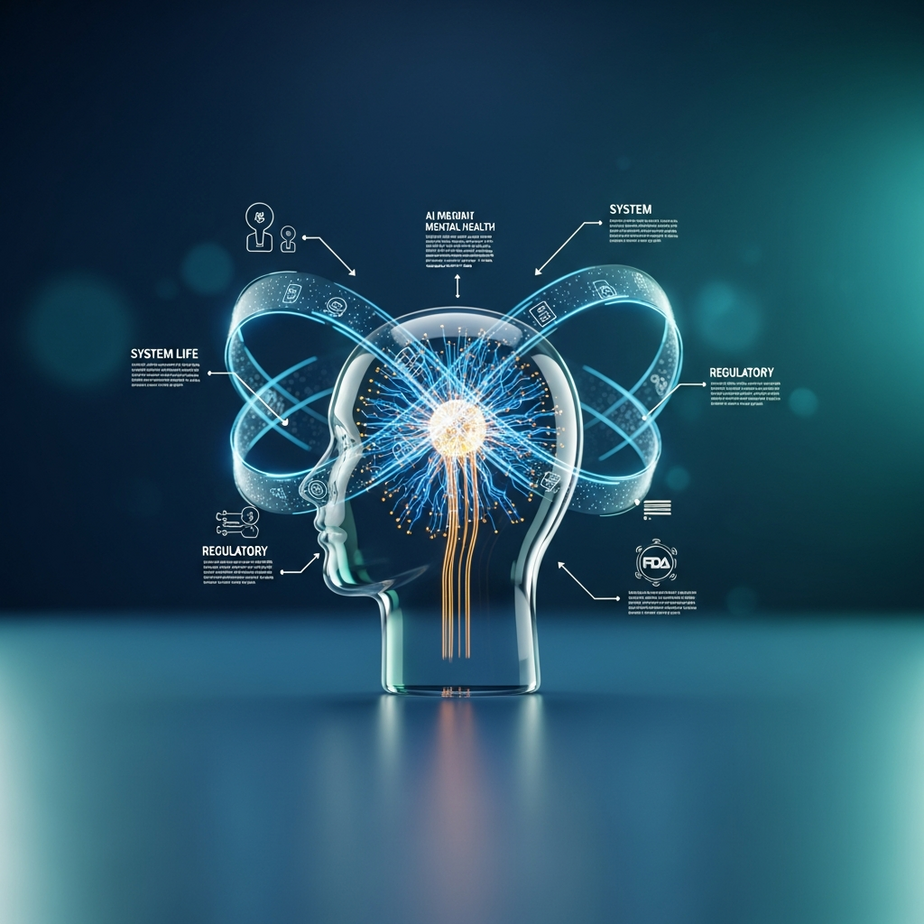 FDA Provides Thought-Provoking System Life-Cycle Scenario Encompassing AI-Enabled Mental Health Devices