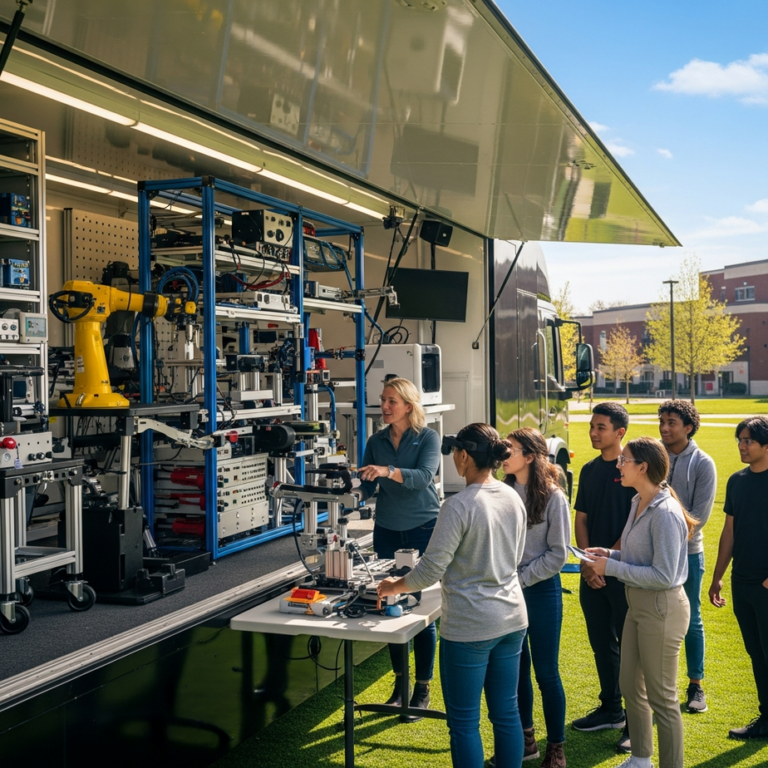 Mobile training lab set to expand college’s workforce education Mobile training lab set to expand college’s workforce education
