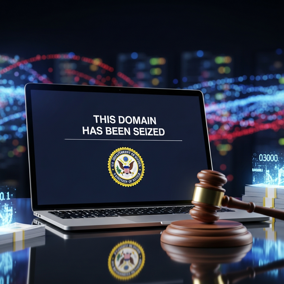 U.S. DoJ Seizes Fraud Domain Behind $14.6 Million Bank Account Takeover Scheme