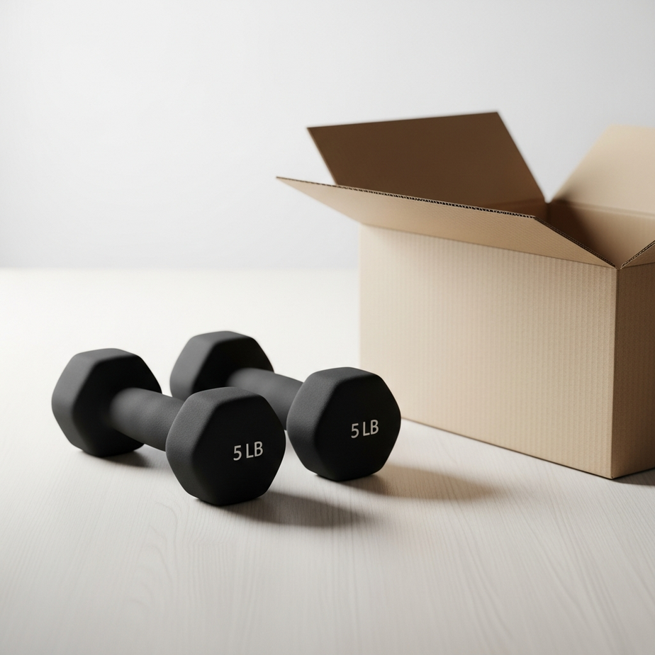 Amazon is selling a pair of 5-pound dumbbells for just $11