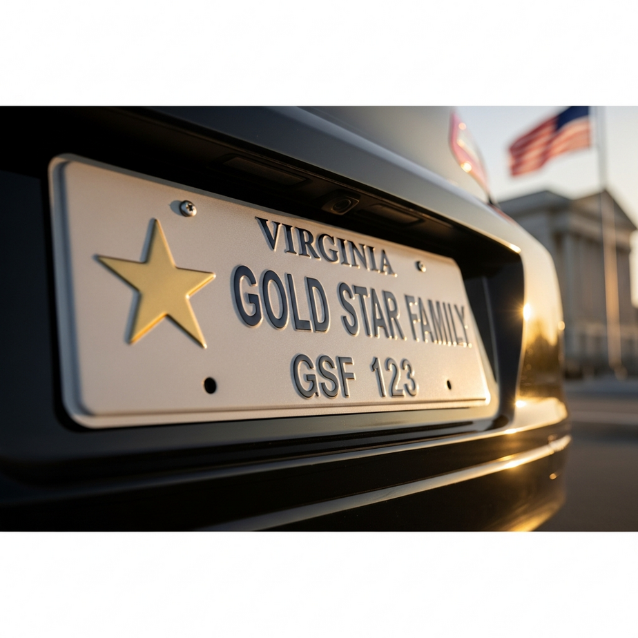 DMV unveils Gold Start Family license plates