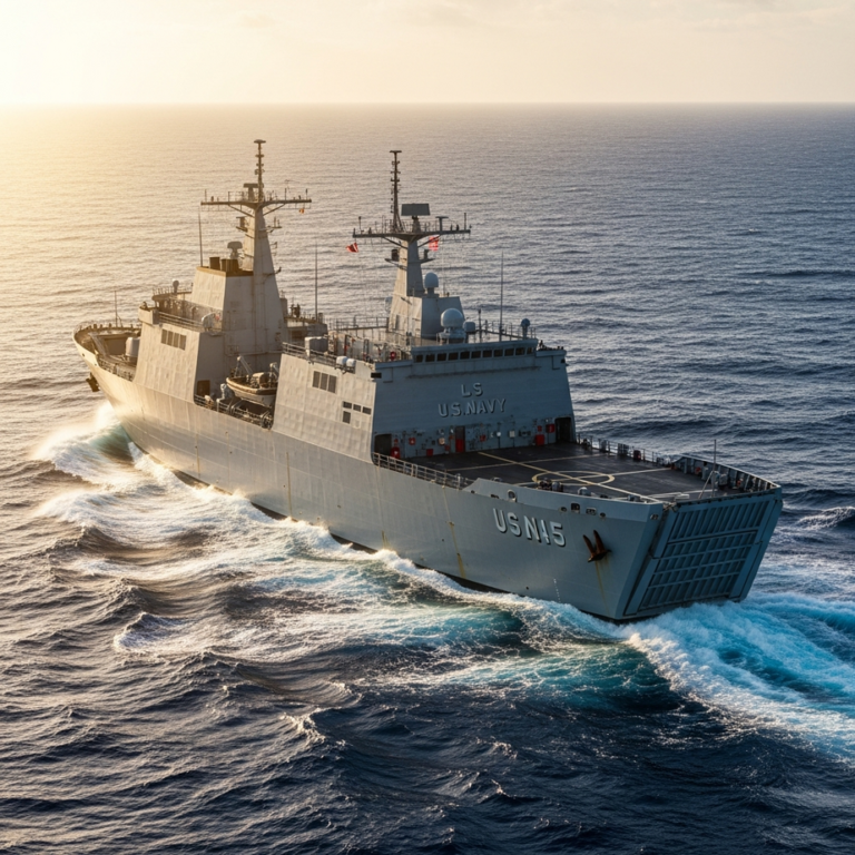 The US Navy Is Betting On A Foreign Design For Its New Medium Landing Ship