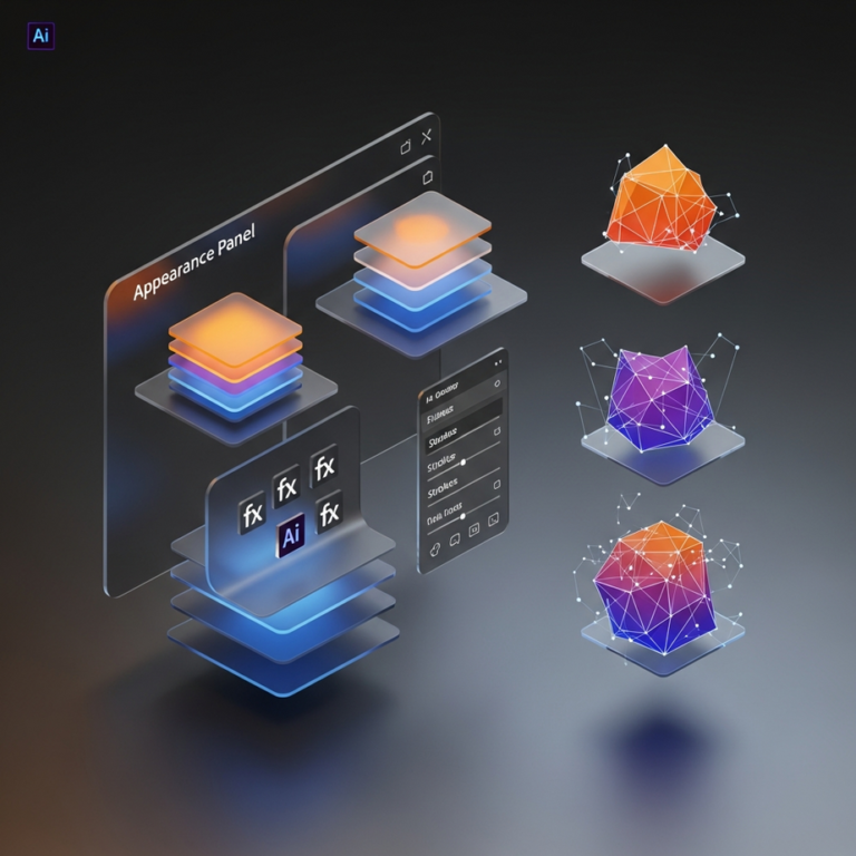 Edit Illustrator Effects in the Appearance Panel
