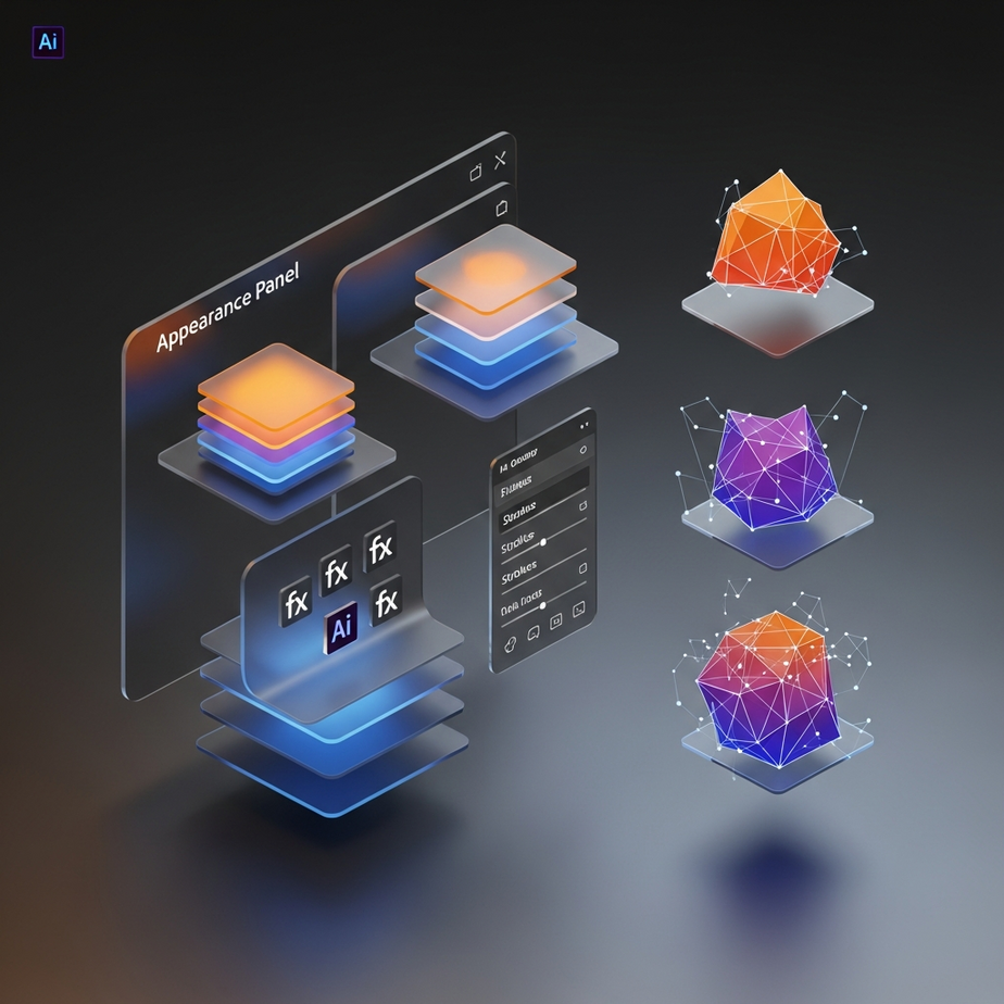 Edit Illustrator Effects in the Appearance Panel