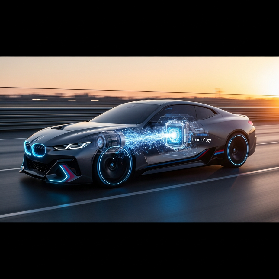 BMW M goes fully electric, powered by a computer called “Heart of Joy”