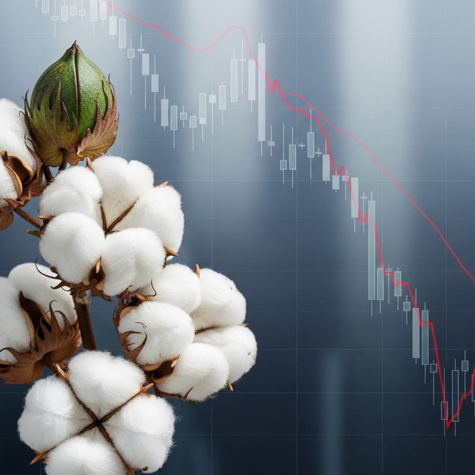 Cotton Falls Back Lower on Tuesday