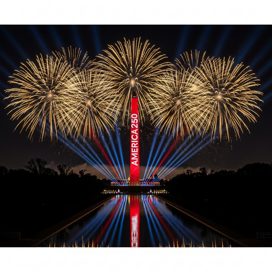 NYE Washington Monument illumination kicks off Trump’s yearlong America 250 celebration