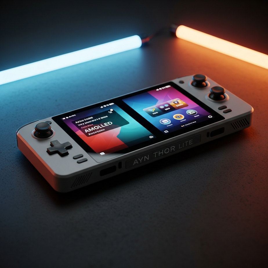 Ayn Thor Lite now available for pre-order as affordable retro handheld with dual AMOLED display and Android