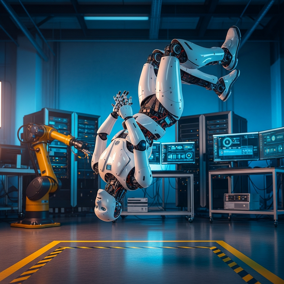The Atlas humanoid robot attempted a backflip. Here’s what happened